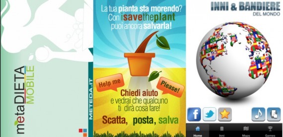 iPhoneItalia Quick Review: Mètadieta Mobile, iSave the Plant e Inni & Bandiere del mondo