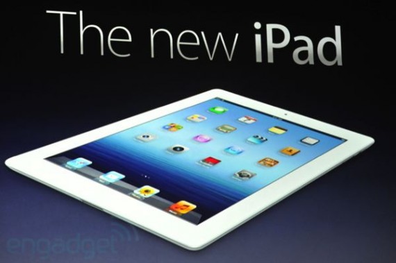 Apple mostra al mondo il nuovo iPad con processore dual-core e retina display!