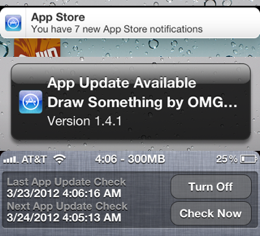 AppUpdateNotifier, ricevi notifiche push per i nuovi aggiornamenti disponibili su App Store – Cydia
