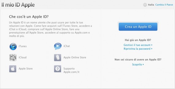 Come cambiare il vostro Apple ID – Guida
