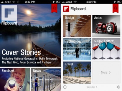 Nuovo update per la splendida app Flipboard!