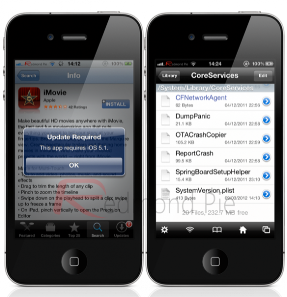 Come installare iMovie 1.3 su iPhone aggiornato ad iOS 5.0.1 – Guida