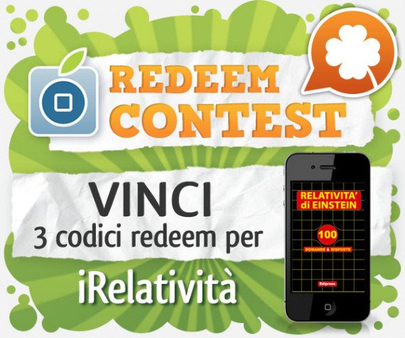 CONTEST: vinci 3 codici redeem per iRelatività [VINCITORI]