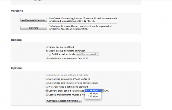 iTunes 10.6: inserita l’opzione di conversione multipla