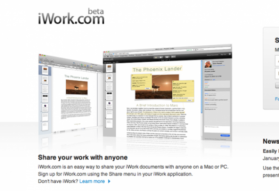 Apple: “iWork.com chiuderà il 31 luglio”