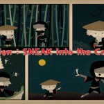 Shinobi ZIN: un line draw game furtivo