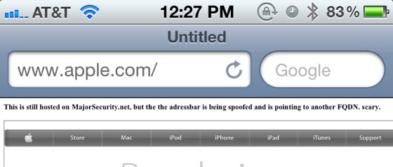 Una nuova vulnerabilità di Safari su iOS 5.1 mette a rischio la sicurezza degli utenti