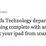 Harrods conferma che il nuovo Apple Store verrà aperto domattina alle 10 per il lancio del nuovo iPad