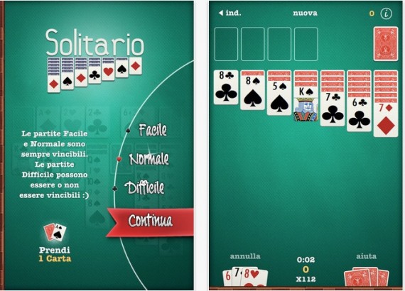 “Solitario” in offerta gratuita per poche ore