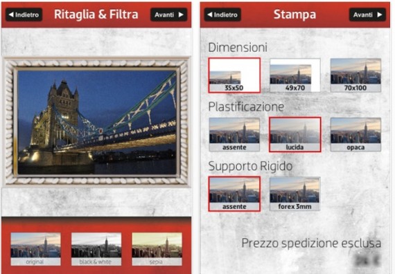 iPhoneItalia prova “Stampa i tuoi poster”, il servizio che consente di stampare un poster delle tue foto tramite iPhone