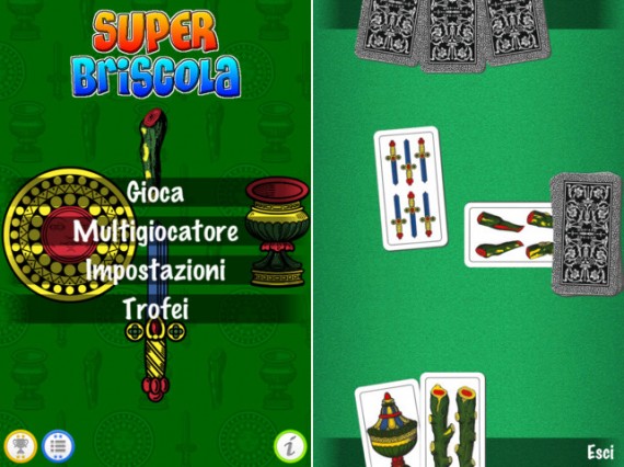 Super Briscola: il famoso gioco di carte direttamente su iPhone