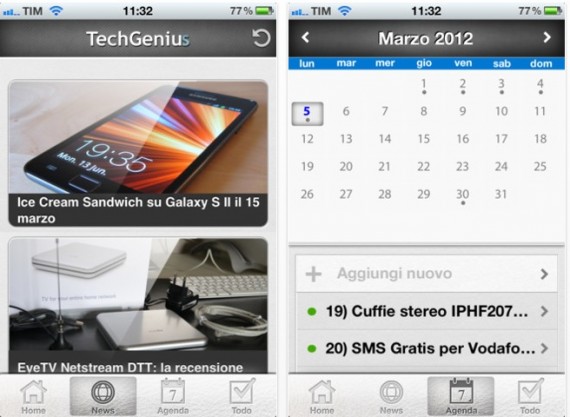 TechGenius, un ottimo ToDo gratuito per iPhone