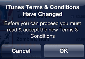 Apple aggiorna “Termini e Condizioni” per iTunes: in arrivo i periodi di prova gratuiti per le applicazioni?