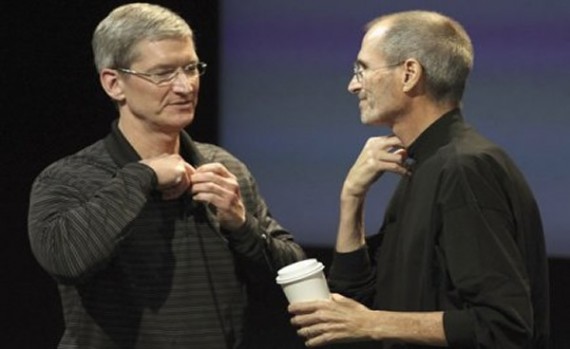 Tim Cook è più apprezzato di Steve Jobs…