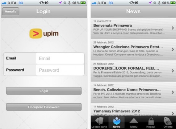 L’applicazione ufficiale “Upim” approda su App Store