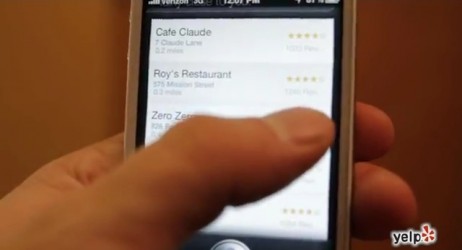 Migliorata l’integrazione di Yelp in Siri!