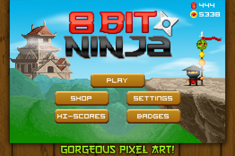 8-Bit Ninja: la frutta non si taglia. Si schiva!