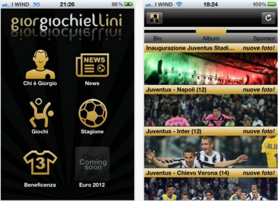 ChielloApp: l’applicazione ufficiale per iPhone di Giorgio Chiellini