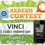 CONTEST: vinci 3 codici redeem per Groove 2 – Music Player [VINCITORI]