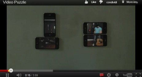 MysteryGuitarMan: un bellissimo video puzzle musicale realizzato con 4 iPhone – Curiosità