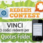 CONTEST: vinci 3 codici redeem per Quotes Folder [VINCITORI]