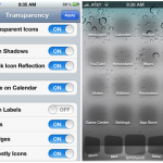 Transparency, tante piccole modifiche per le icone delle applicazioni – Cydia