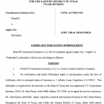 Touchscreen Gestures cita in giudizio Apple e RIM per la violazione di brevetti riguardanti alcune gesture
