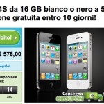 Su Groupon iPhone 4S 16GB al prezzo di 578€