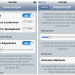 Swipebright, il tweak per modificare la luminosità da qualsiasi applicazione – Cydia