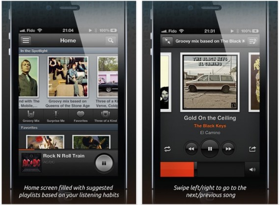 Importante aggiornamento per Groove 2, il player musicale alternativo per iPhone