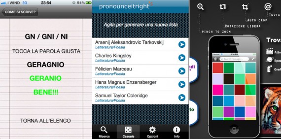 iPhoneItalia Quick Review: PIR-PronounceItRight, ComeSiScrive e PatchWall