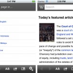 Wikipedia Mobile si aggiorna alla versione 3.1.1 e si rinnova completamente