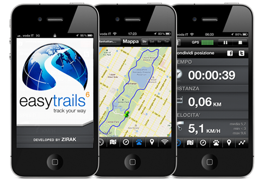 EasyTrails GPS si aggiorna alla 6.0: e si rinnova completamente!