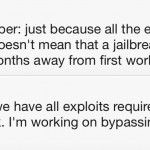 Pod2G: tutto pronto per il jailbreak untethered di iOS 5.1, ma Chpwn frena gli entusiasmi: ci sarà ancora da attendere