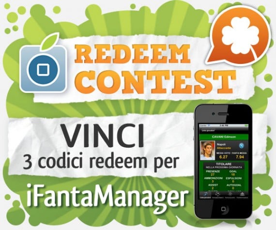 CONTEST: vinci 3 codici redeem per iFantaManager [VINCITORI]