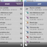 iRar e iZip: due app per aprire i files compressi direttamente da iPhone!