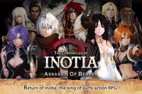 Inotia 4: Assassin of Berkel, arriva finalmente il quarto capitolo della nota saga action-RPG per iOS
