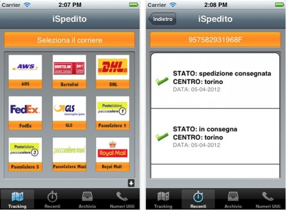 iSpedito, una nuova app per tenere traccia delle spedizioni