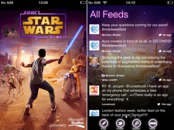 Microsoft rilascia l’applicazione Kinect Star Wars su App Store