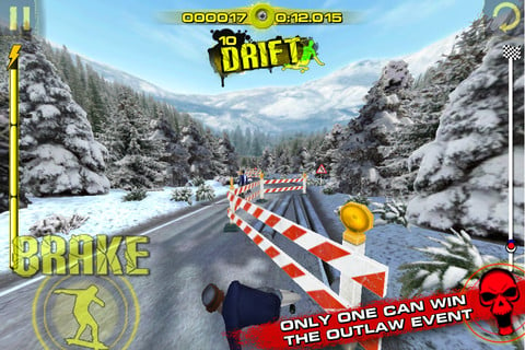 Downhill Xtreme, gareggiate con il vostro skateboard in discese mozzafiato