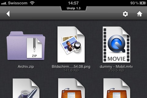 Unzip: aprire cartelle zippate “on the road” – La recensione di iPhone Italia