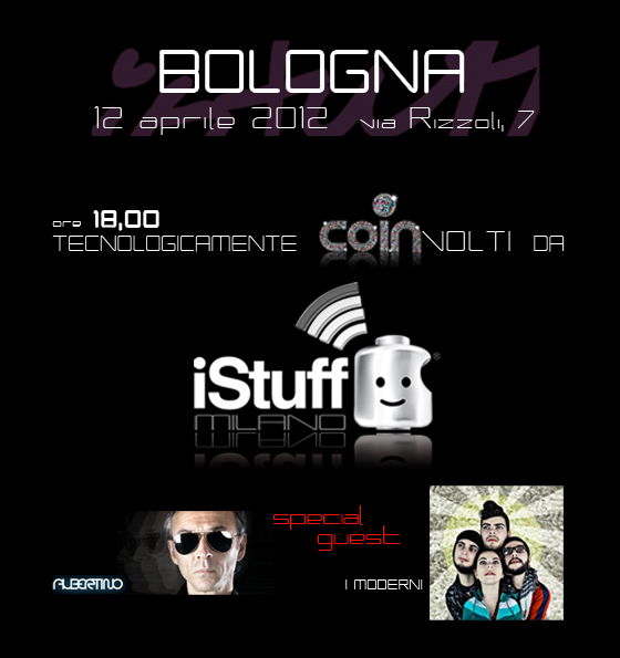 Domani l’iStuff Party alla Coin di Bologna: tanti ospiti e tanto divertimento