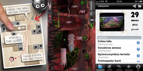 iPhoneItalia Quick Review: Move The Wood, Mr. Cond 2 e myAquarium Diary