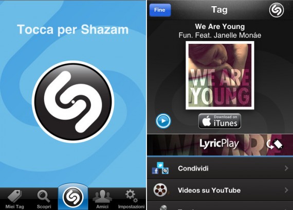 Shazam 5.0: ascolto immediato all’avvio, riconoscimento velocissimo ed altre importanti novità