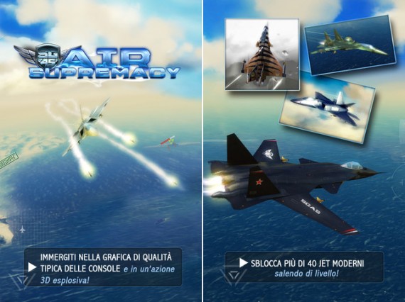 Sky Gamblers: Air Supremacy aggiornato con nuovi arei, novità per il multiplayer ed il supporto agli inviti del Game Center