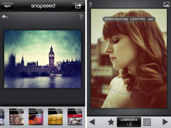 Snapseed si aggiorna con il supporto ad iOS 5.1 e molte altre novità
