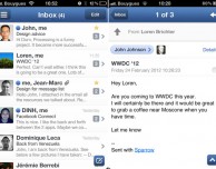 Sparrow: primo aggiornamento per il client di posta per iPhone, notifiche Push dalla prossima versione!