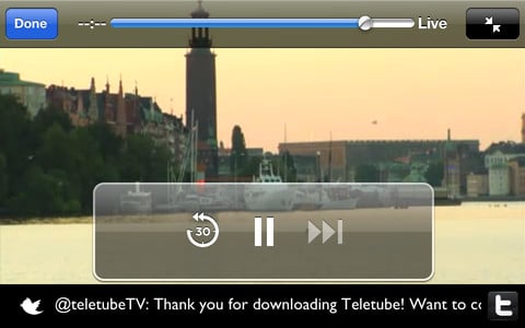 Teletube: un’app gratuita per visualizzare alcuni canali TV su iPhone