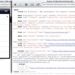 Come visualizzare il codice sorgente di una pagina web su Mobile Safari – Cydia