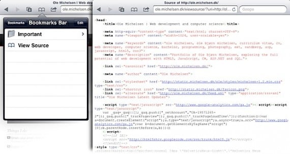 Come visualizzare il codice sorgente di una pagina web su Mobile Safari – Cydia